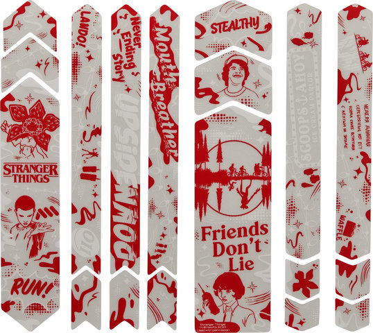 Autocollants Protège-Cadre Stranger Things Frame Guard Full - upside down white/universal