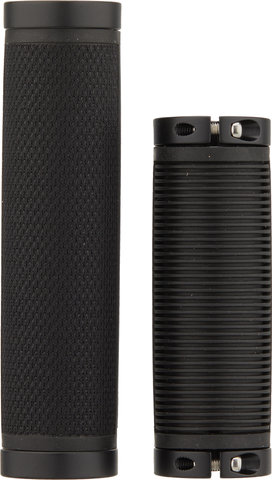Brooks Poignées Cambium Rubber pour Levier Rotatif Unilatéral - all black/130 mm / 100 mm