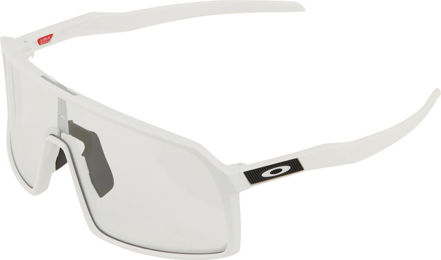 Oakley Sutro Photochromic Sunglasses - matte white/clear to black iridium photochromic