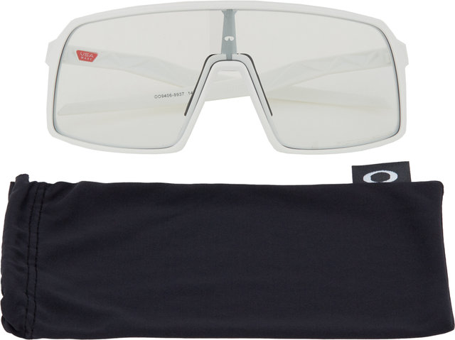 Oakley Gafas Sutro Photochromic - matte white/clear to black iridium photochromic