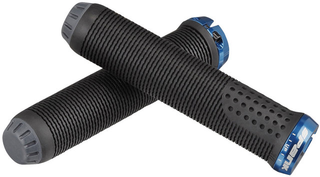 Poignées Spike Grip 30 Lock On - black-blue/145 mm