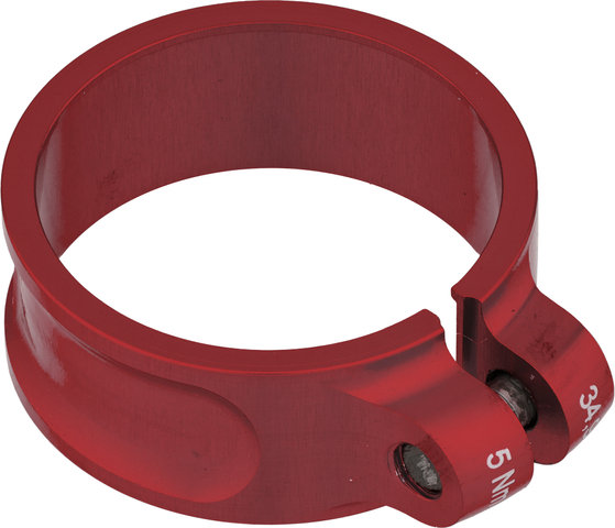 Attache de Selle Schraubwürger Modèle 2022 - rouge/34,9 mm