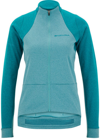 Endura Women's GV500 L/S Jersey - spruce green/S