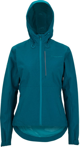 Hummvee Waterproof Hooded Women's Jacket - deep teal/S