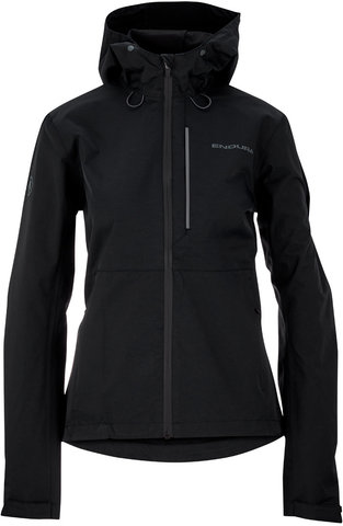Hummvee Waterproof Hooded Women's Jacket - black/M