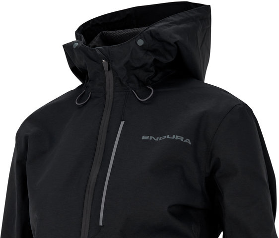 Endura Chaqueta para damas Hummvee Waterproof Hooded - black/M