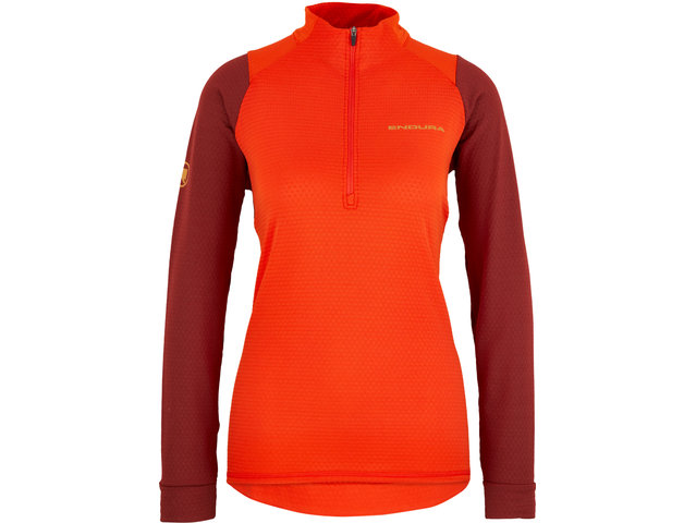 Maillot para damas SingleTrack Fleece - pimiento/M