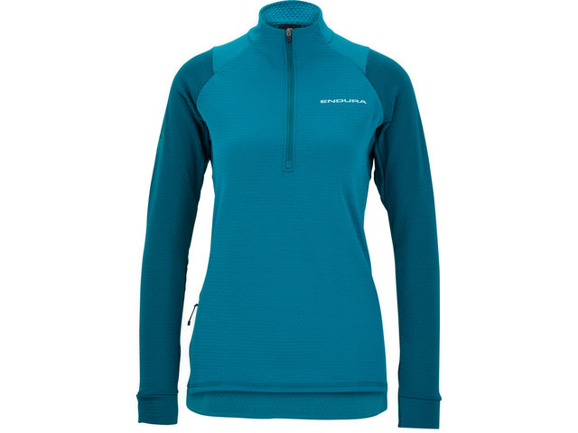 SingleTrack Fleece Women's Jersey - deep teal/S