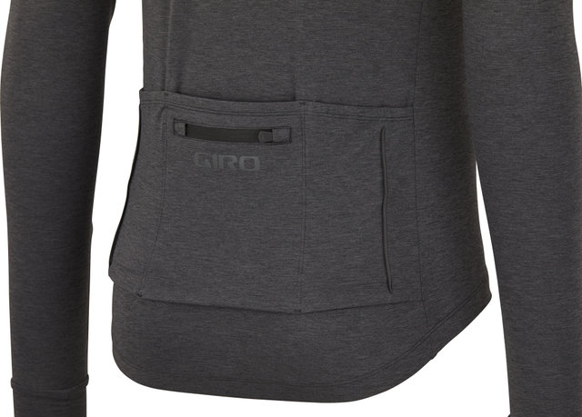 Giro Maillot New Road LS - charcoal heather/M