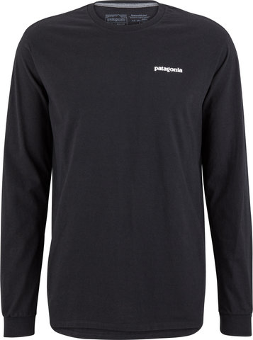 Patagonia Shirt P-6 Logo Responsibili-Tee L/S - black/M