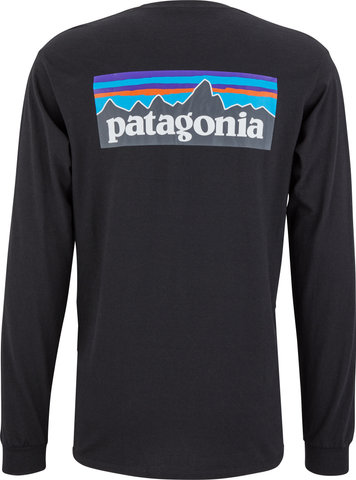 Patagonia Shirt P-6 Logo Responsibili-Tee L/S - black/M