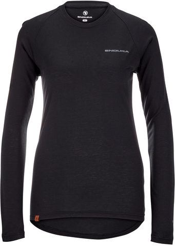 Women's BaaBaa Blend L/S Base Layer Undershirt - black/M