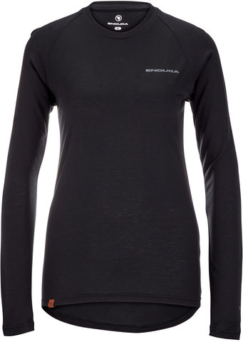 Endura Women's BaaBaa Blend L/S Base Layer Undershirt - black/M