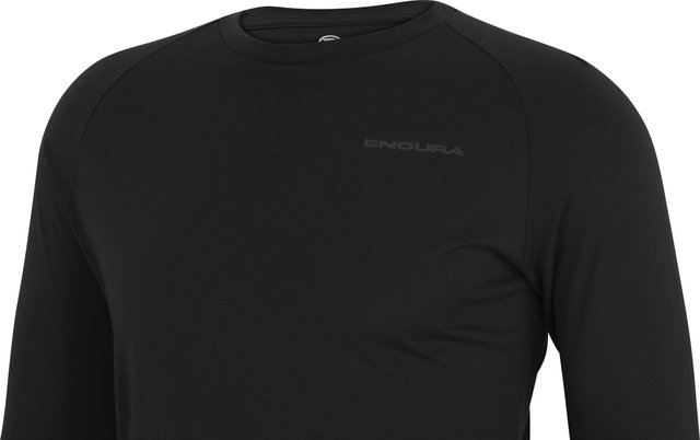 Endura BaaBaa Blend L/S Baselayer Unterhemd - black/M