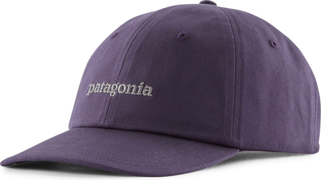 Patagonia Fitz Roy Icon Trad Cap - text logo-plummet purple/one size
