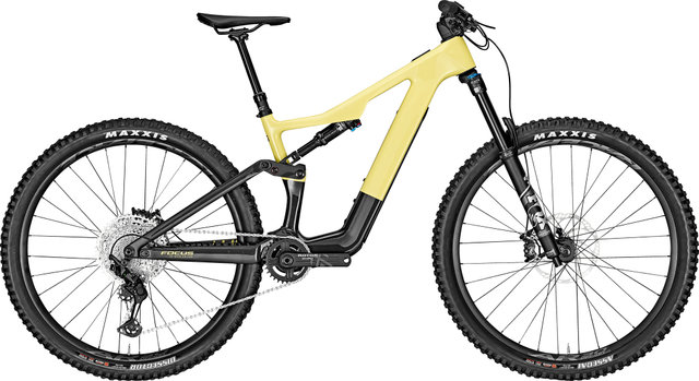 FOCUS JAM² SL 8.8 Carbon 29" E-Mountain Bike - lime yellow-carbon raw/L