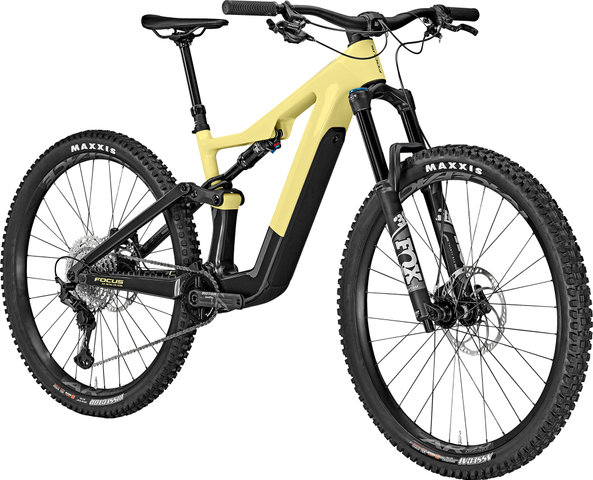 JAM² SL 8.8 Carbon 29" E-Mountainbike - lime yellow-carbon raw/L