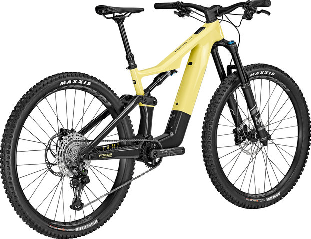 FOCUS JAM² SL 8.8 Carbon 29" E-Mountainbike - lime yellow-carbon raw/L