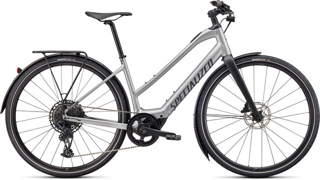 Specialized Bici de Trekking eléctrica Turbo Vado SL 5.0 Step-Through EQ 28" - brushed aluminium-black reflective/M