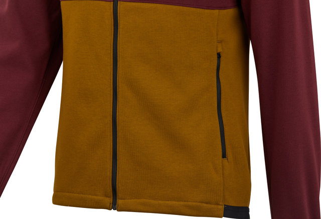 Ranger Fire Fleece Crew Jacke - dark maroon/M