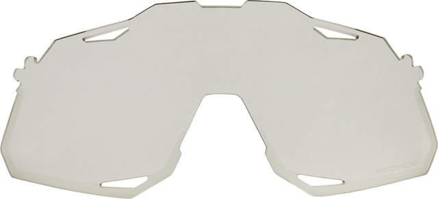 100% Ersatzglas Photochromic für Hypercraft XS Sportbrille - photochromic clear-smoke/universal