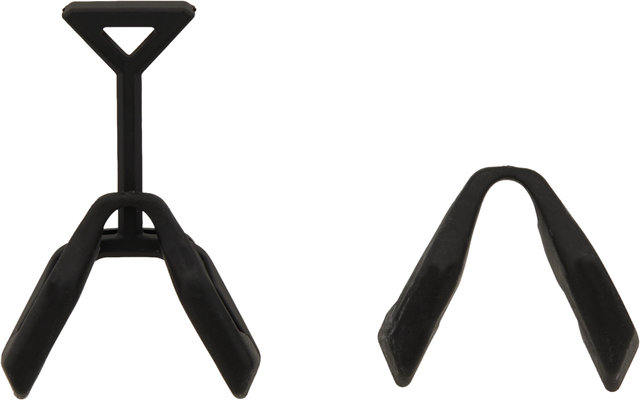 100% Kit de puente nasal para gafas deportivas Hypercraft XS - matte black/universal