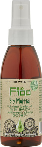 Dr. Wack F100 Bio Olio per Catena 100ml Bicicletta MTB Road Ebike Cura Dr. Wack F100 Bio Olio per Catena 100ml Bicicletta MTB Road Ebike Cura