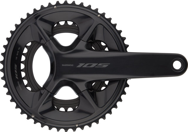 Shimano 105 Kurbelgarnitur FC-R7100 Hollowtech II - schwarz/170,0 mm 34-50