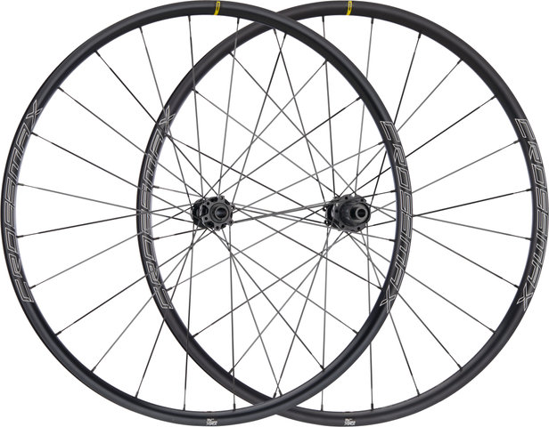 Mavic Crossmax 6-bolt Disc 29" Wheelset - black/29" set (front 15x100 + rear 12x142) Shimano