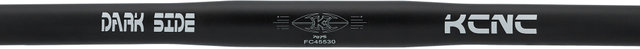 KCNC Darkside 25.4 Flat Handlebars - black/600 mm 8°