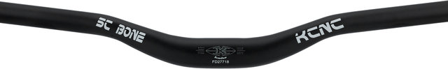 KCNC Manillar SC Bone 25 mm 31.8 XC Riser - negro/710 mm 8°