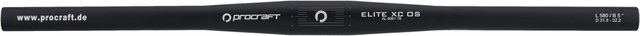 Elite XC Flat 31.8 Lenker - schwarz/580 mm 5°