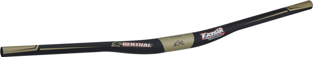 Renthal Manillar Fatbar Carbon 35 10 mm Riser - carbon-gold/800 mm 7°