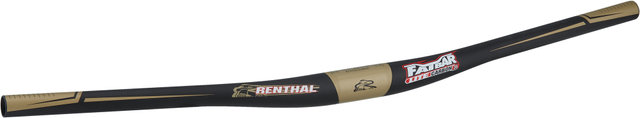 Renthal Guidon Courbé en Carbone Fatbar Lite 35 10 mm - carbon-gold/760 mm 7°