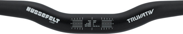 Truvativ Manillar Hussefelt Comp 20 mm 31.8 Riser - black anodized/700 mm 9°