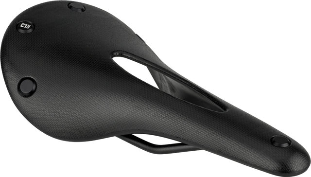 Brooks Selle Cambium C15 Carved All Weather - black/140 mm