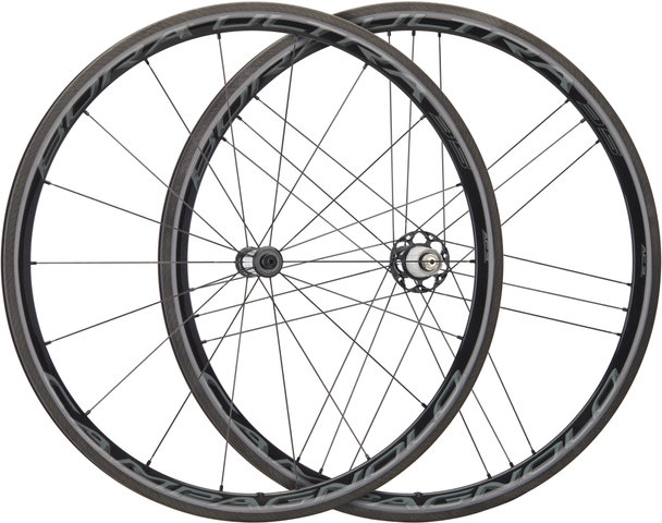 Juego de ruedas Bora Ultra 35 Dark Label Carbon - carbon-black/28" set (RD 9x100 + RT 10x130) Shimano