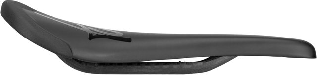 tune Selle en Carbone avec Cuir Komm-Vor+ - carbone-noir mat/130 mm