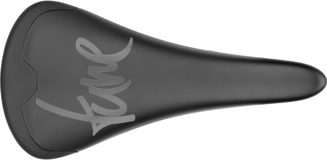 Selle en Carbone avec Cuir Komm-Vor+ - carbone-noir mat/130 mm