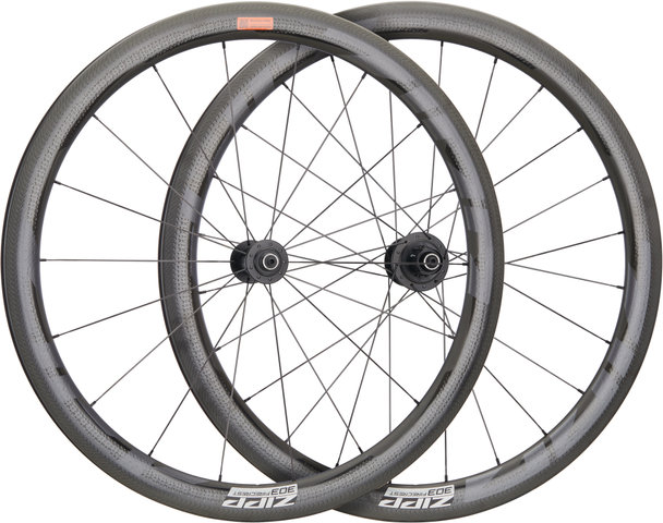 Zipp Set de Roues en Carbone 303 Firecrest® Tubeless - black/Set de 28" (avant 9x100 + arrière 10x130) Shimano