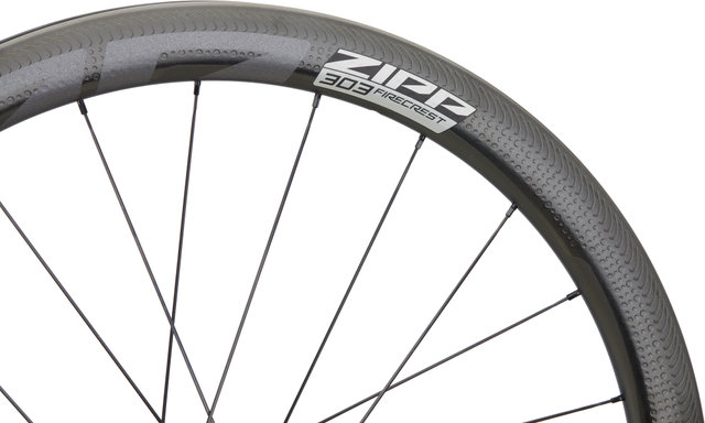 Zipp Set de Roues en Carbone 303 Firecrest® Tubeless - black/Set de 28" (avant 9x100 + arrière 10x130) Shimano