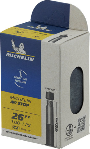 Michelin Cámara de aire C2 Airstop para 26" - universal/26-32 x 559 AV 48 mm