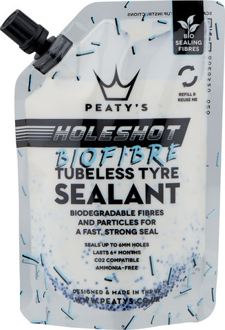 Peaty's Holeshot Biofibre Tubeless Tyre Sealant - universal/120 ml