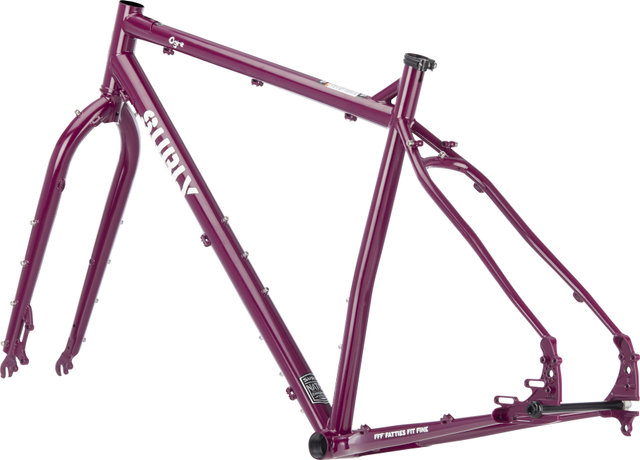 Surly Ogre 27,5+/29" Rahmenkit - fermented plum/L