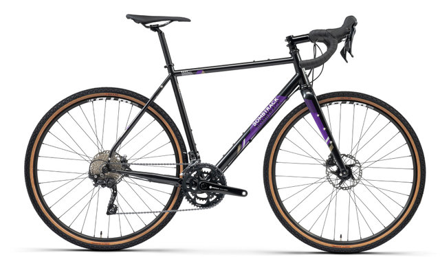 Hook Gravelbike - glossy metal/M