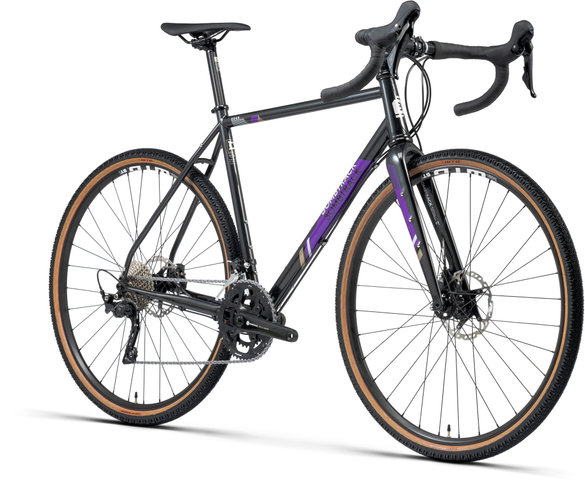 Hook Gravelbike - glossy metal/M