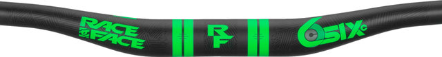 Race Face Sixc 35 20 mm Riser Handlebars - green/820 mm 8°