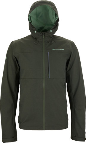 Endura Hummvee Waterproof Hooded Jacke - bottle green/M