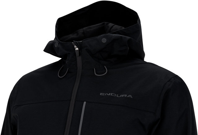 Hummvee Waterproof Hooded Jacket - black/M