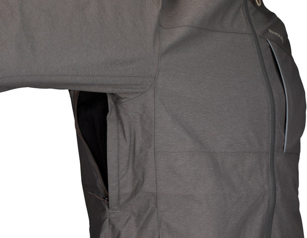 Hummvee Waterproof Hooded Jacke - fossil/M